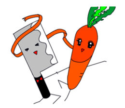 kitchen large reckless run sticker #256933