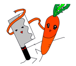 kitchen large reckless run sticker #256933