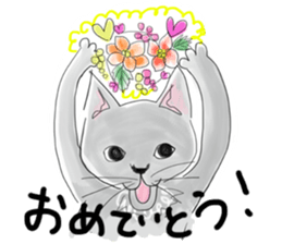 my cat "genie" sticker #258181