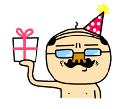 I am OYAJI!! sticker #258246