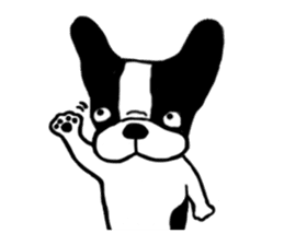 frenchbulldog P-chan sticker #258826