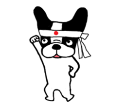 frenchbulldog P-chan sticker #258839