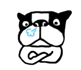 frenchbulldog P-chan sticker #258844
