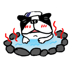 frenchbulldog P-chan sticker #258853