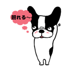 frenchbulldog P-chan sticker #258860