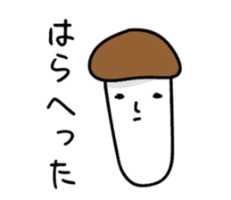 mushrooms !! sticker #258905