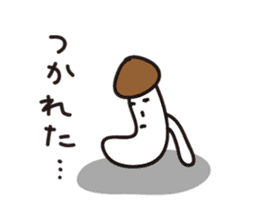 mushrooms !! sticker #258925