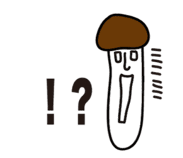 mushrooms !! sticker #258926