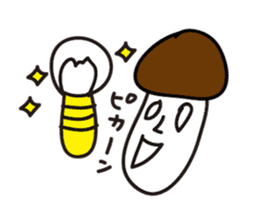 mushrooms !! sticker #258927