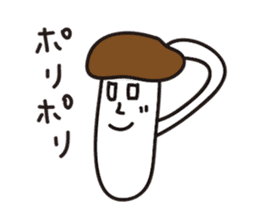 mushrooms !! sticker #258940