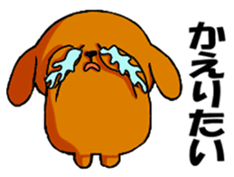 ANJI DOG sticker #259172