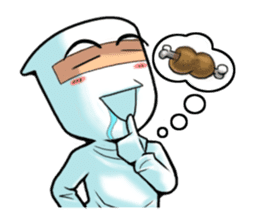 Iga forbearance daydreaming sticker #259904