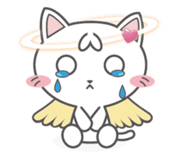 Angel Cat sticker #259950