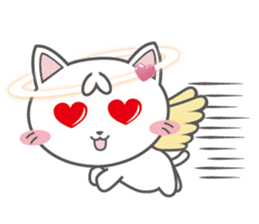 Angel Cat sticker #259966