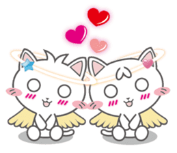 Angel Cat sticker #259975