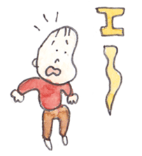 YUKI the Tow-years-old Boy sticker #260193