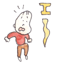 YUKI the Tow-years-old Boy sticker #260193