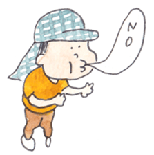 YUKI the Tow-years-old Boy sticker #260195