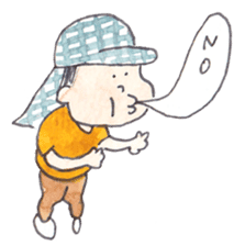 YUKI the Tow-years-old Boy sticker #260195