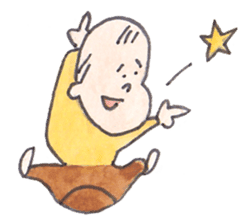 YUKI the Tow-years-old Boy sticker #260201