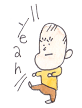 YUKI the Tow-years-old Boy sticker #260203