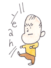 YUKI the Tow-years-old Boy sticker #260203