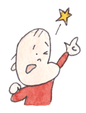 YUKI the Tow-years-old Boy sticker #260204