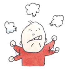 YUKI the Tow-years-old Boy sticker #260214