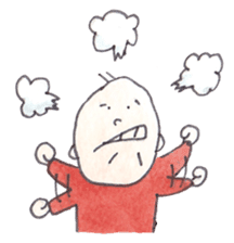 YUKI the Tow-years-old Boy sticker #260214