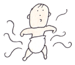 YUKI the Tow-years-old Boy sticker #260215