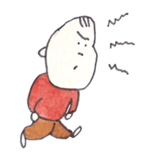 YUKI the Tow-years-old Boy sticker #260216