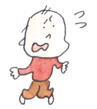 YUKI the Tow-years-old Boy sticker #260217