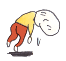 YUKI the Tow-years-old Boy sticker #260223