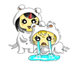 Yuki & Moji sticker #260466