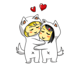 Yuki & Moji sticker #260471