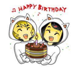 Yuki & Moji sticker #260480