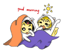 Yuki & Moji sticker #260493