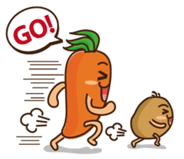 Crazy Vegetable sticker #261072