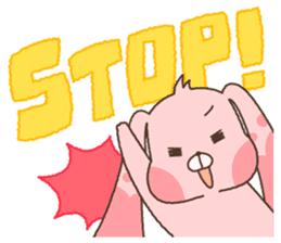 cute bunny "mimimi" sticker #261307