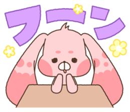 cute bunny "mimimi" sticker #261311