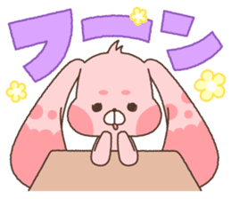 cute bunny "mimimi" sticker #261311