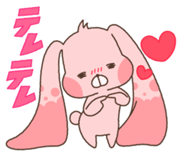 cute bunny "mimimi" sticker #261320