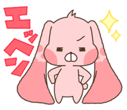 cute bunny "mimimi" sticker #261323