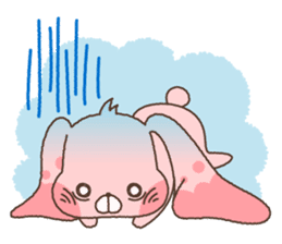 cute bunny "mimimi" sticker #261334