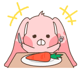cute bunny "mimimi" sticker #261335