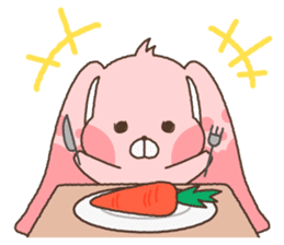 cute bunny "mimimi" sticker #261335