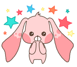 cute bunny "mimimi" sticker #261336