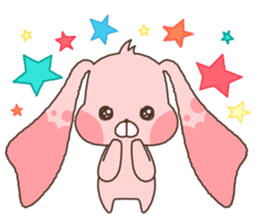 cute bunny "mimimi" sticker #261336