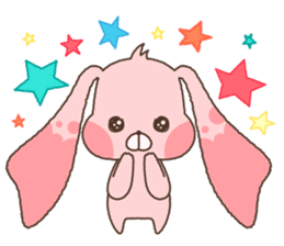cute bunny "mimimi" sticker #261336
