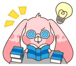 cute bunny "mimimi" sticker #261339